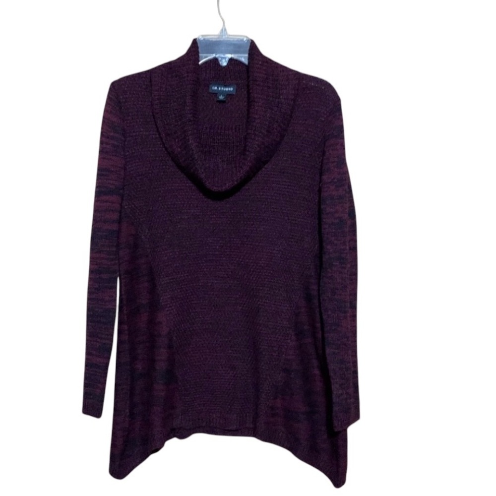 I.N.STUDIO SWEATER 
Long sleeves, cowl neckline Large